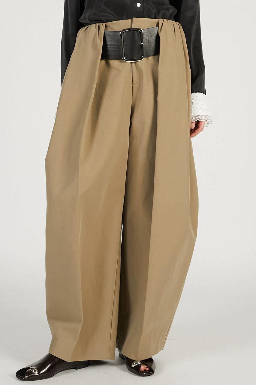 プランク プロジェクト/PRANK PROJECTの【予約販売】ハイウエストベルトタックパンツ(KHK(カーキ)/31261465103)