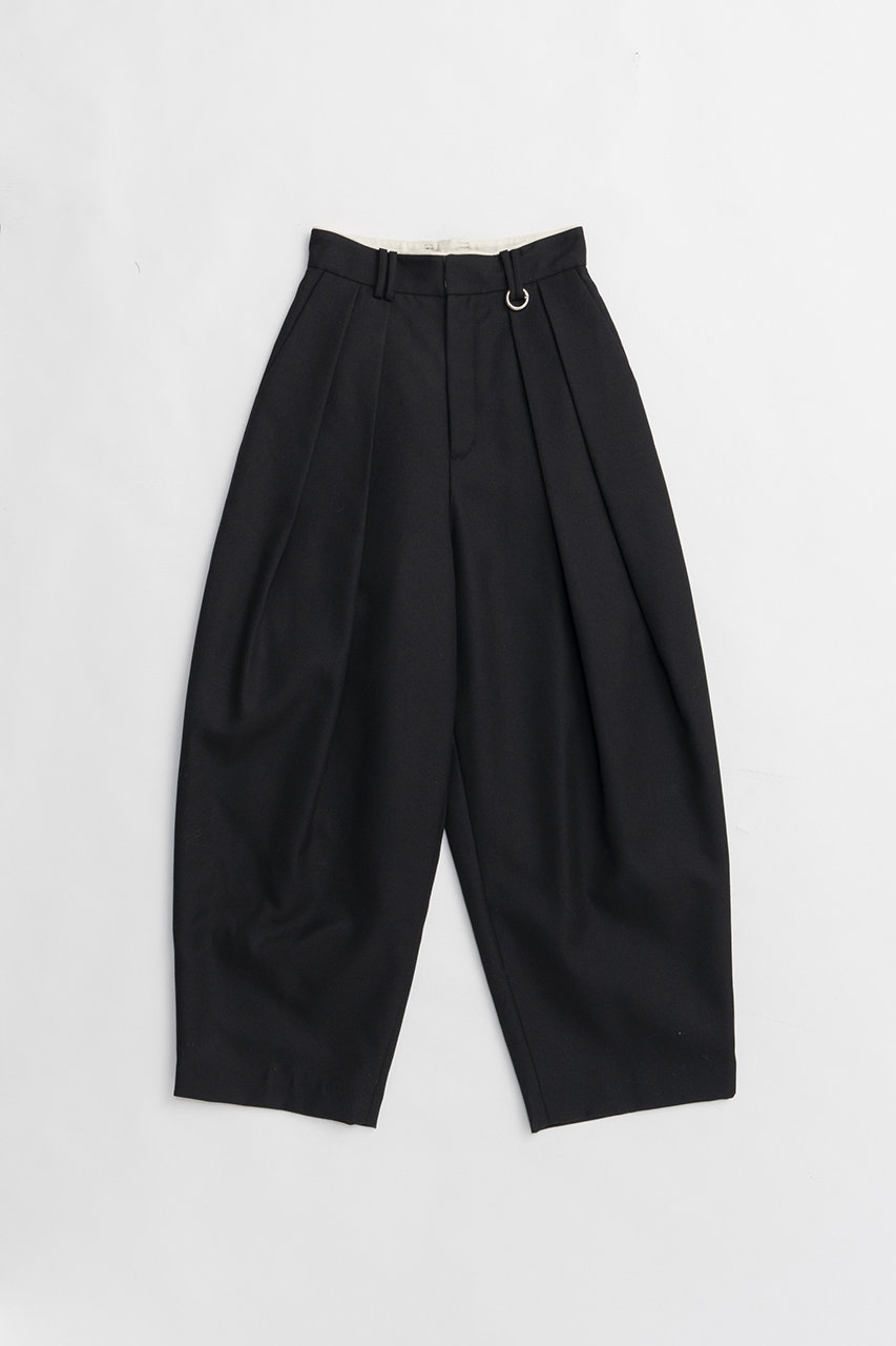 プランク プロジェクト/PRANK PROJECTの【予約販売】ボリュームタックハイウエストパンツ(BLK(ブラック)/31261465602)