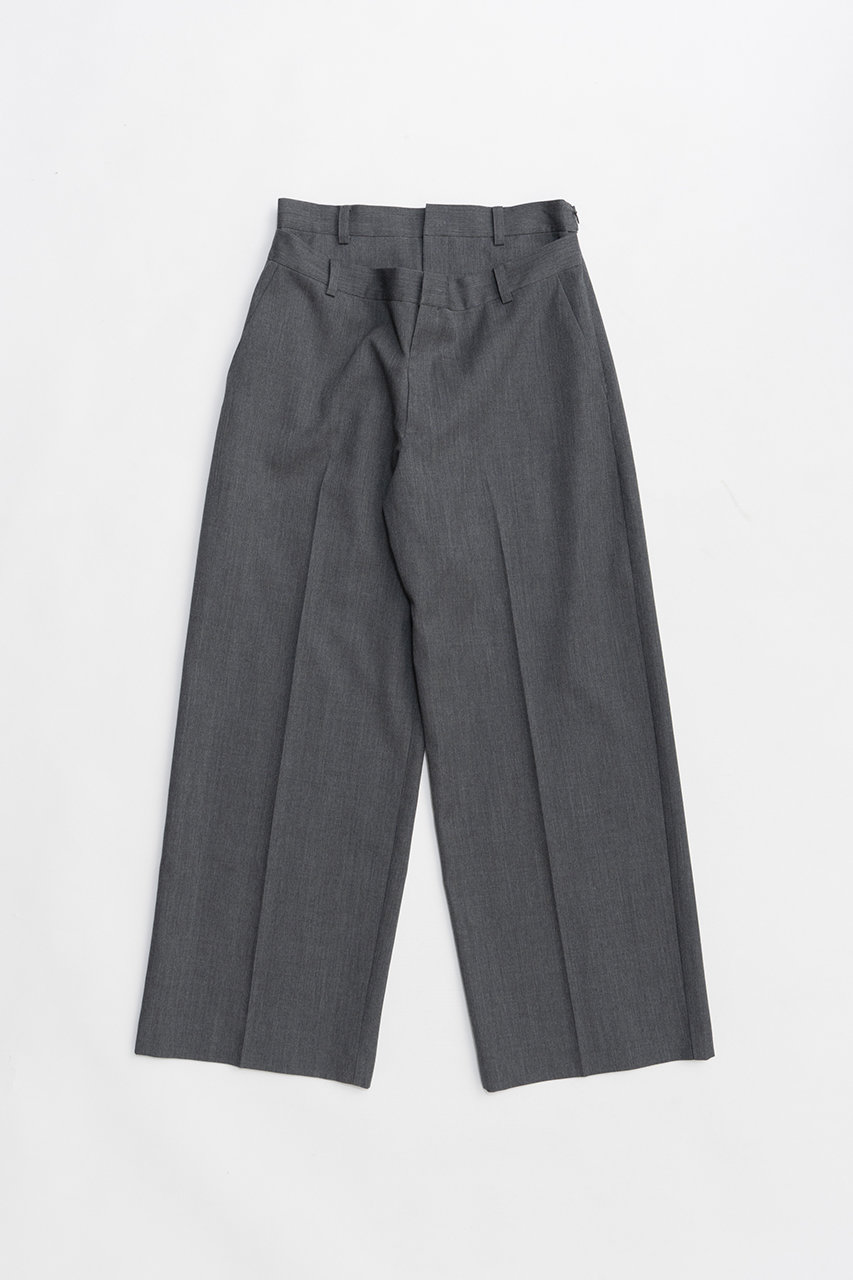 プランク プロジェクト/PRANK PROJECTの【予約販売】ダブルフロントパンツ(GRY(グレー)/31261466107)