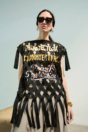 プランク プロジェクト/PRANK PROJECTの【予約販売】ロゴプリントリボンTシャツ