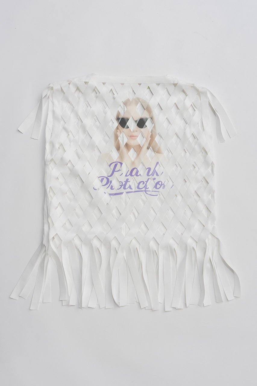 プランク プロジェクト/PRANK PROJECTの【予約販売】フェイスプリントリボンTシャツ(WHT(ホワイト)/31261416207)