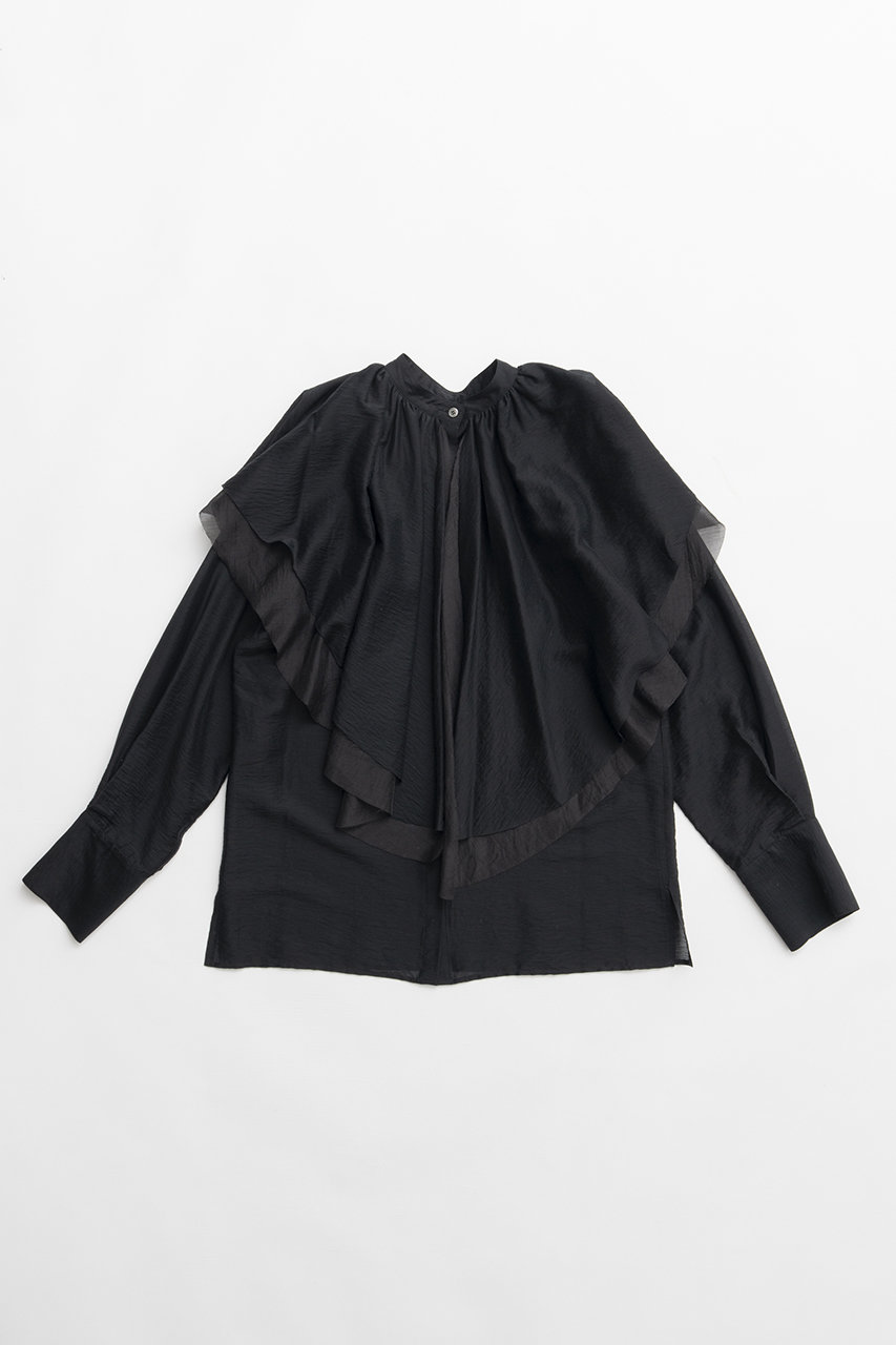プランク プロジェクト/PRANK PROJECTの【予約販売】ボリュームラッフル2WAYトップ(BLK(ブラック)/31261315603)