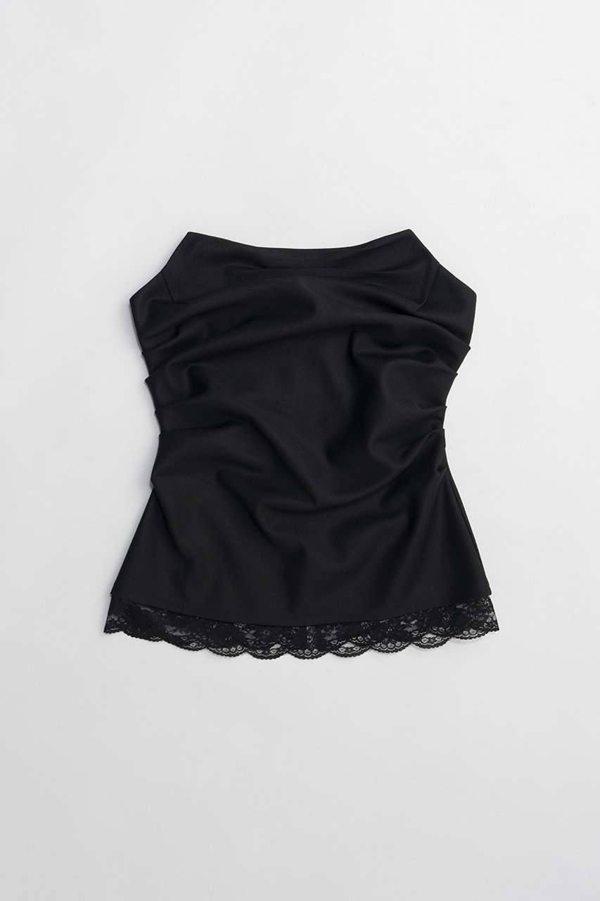 プランク プロジェクト/PRANK PROJECTの【予約販売】ドレープベアトップ(BLK(ブラック)/31261315608)