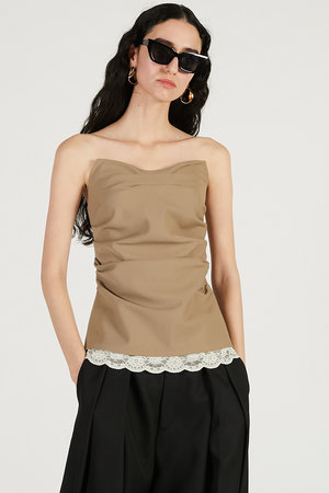 プランク プロジェクト/PRANK PROJECTの【予約販売】ドレープベアトップ