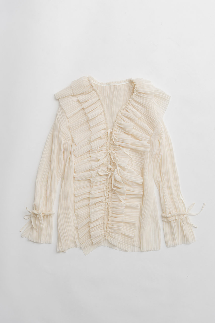 プランク プロジェクト/PRANK PROJECTの【予約販売】クレープシフォンチュニック(IVR(アイボリー)/31261315906)