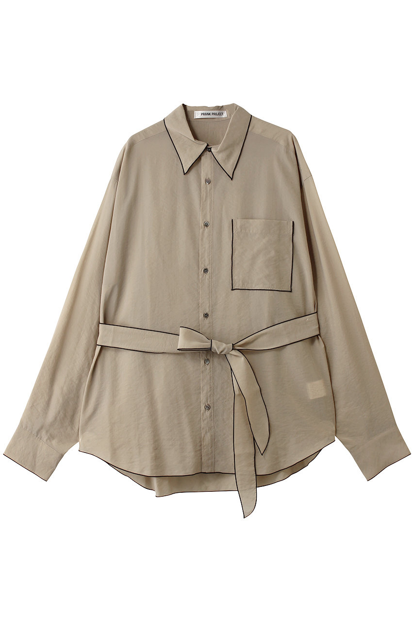 プランク プロジェクト/PRANK PROJECTのコントラストトリムシアーシャツ(BGE(ベージュ)/31261316105)