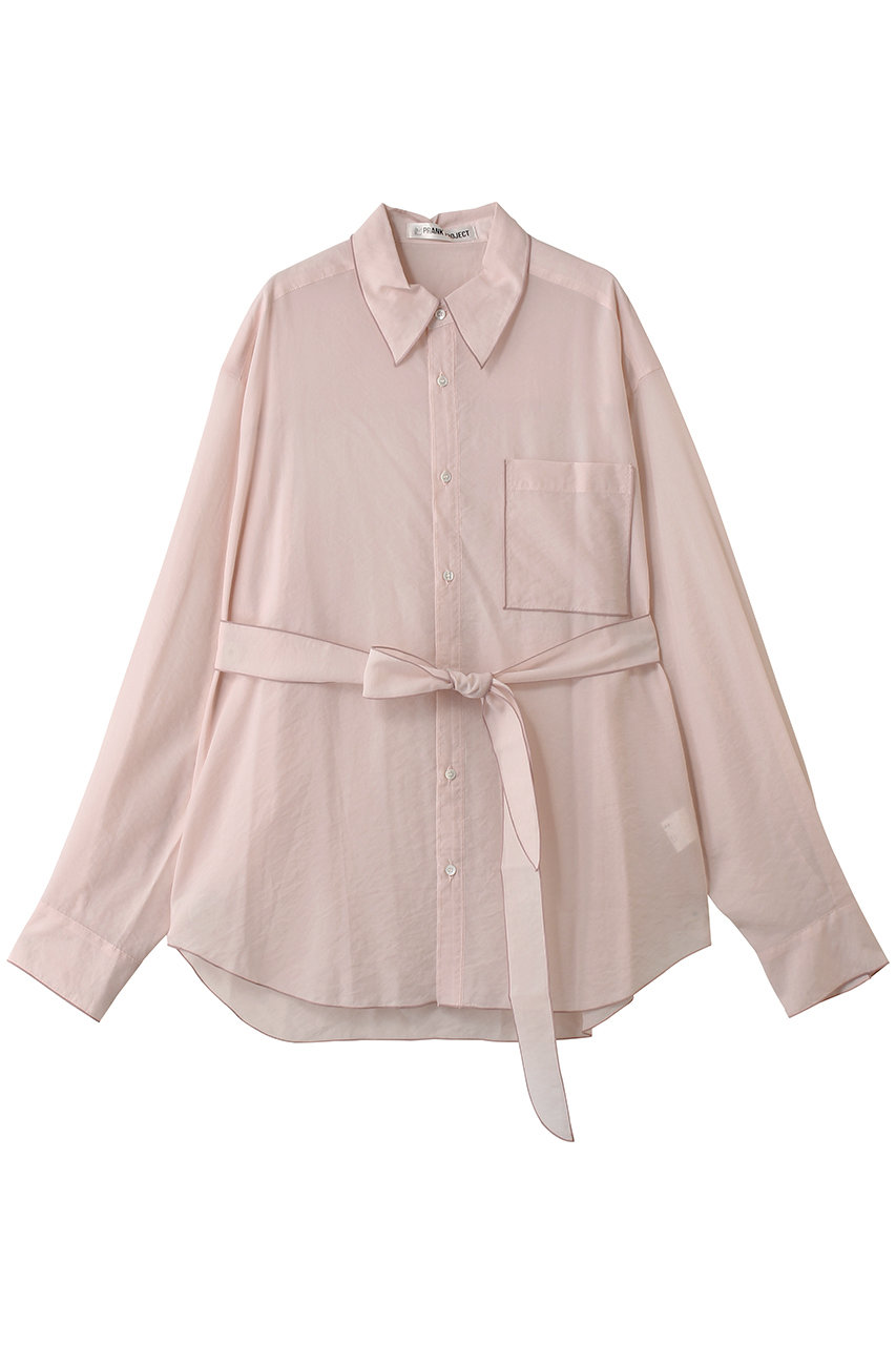 プランク プロジェクト/PRANK PROJECTのコントラストトリムシアーシャツ(PNK(ピンク)/31261316105)