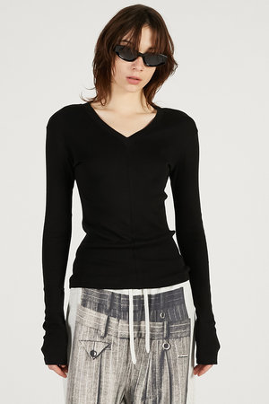 プランク プロジェクト/PRANK PROJECTの【予約販売】ディープVネックトップ(110700/110703)