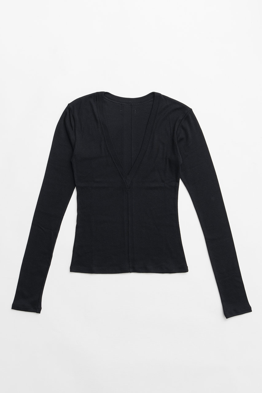 プランク プロジェクト/PRANK PROJECTの【予約販売】ディープVネックトップ(BLK(ブラック)/31261415608)