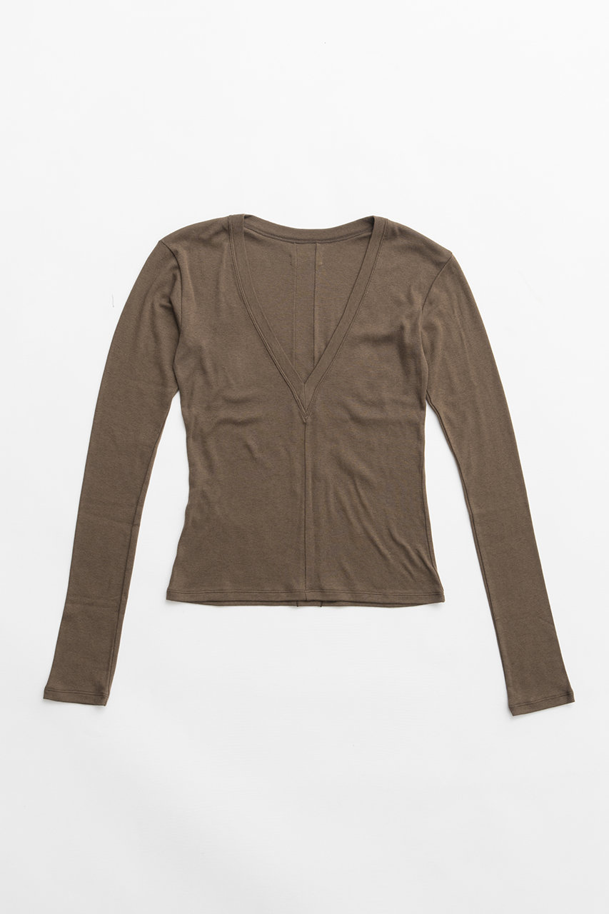 プランク プロジェクト/PRANK PROJECTの【予約販売】ディープVネックトップ(BRN(ブラウン)/31261415608)