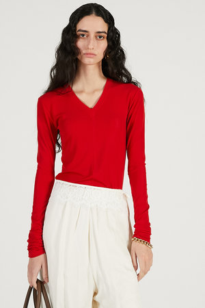 プランク プロジェクト/PRANK PROJECTの【予約販売】ディープVネックトップ(110700/110703)