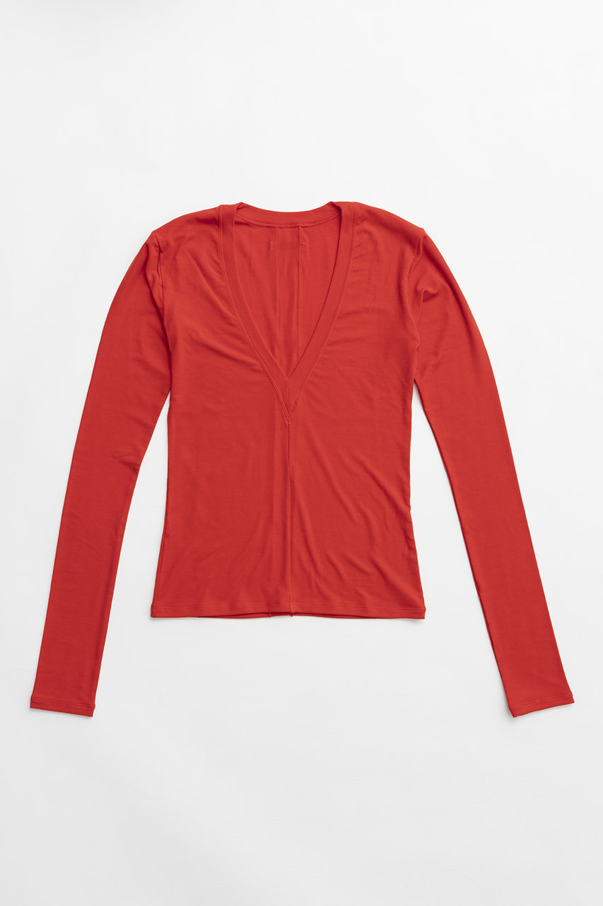 プランク プロジェクト/PRANK PROJECTの【予約販売】ディープVネックトップ(RED(レッド)/31261415608)