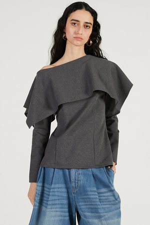 プランク プロジェクト/PRANK PROJECTの【予約販売】スリットネックカバートップ(110700/110703)