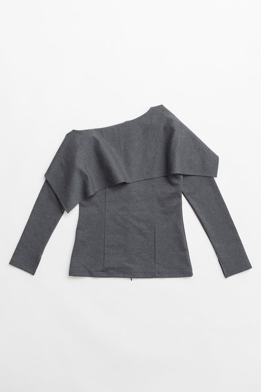 プランク プロジェクト/PRANK PROJECTの【予約販売】スリットネックカバートップ(GRY(グレー)/31261415610)