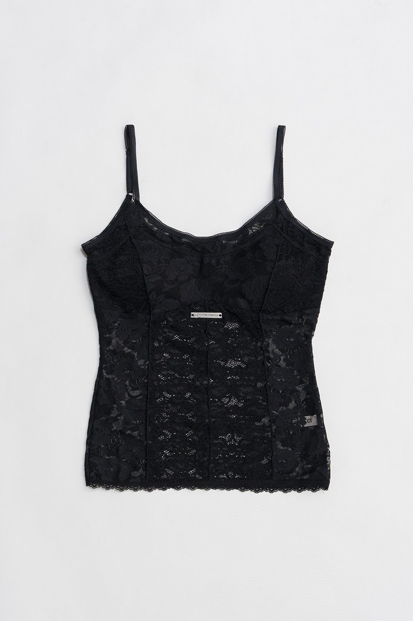 プランク プロジェクト/PRANK PROJECTの【予約販売】カップインレースキャミ(BLK(ブラック)/31261416104)