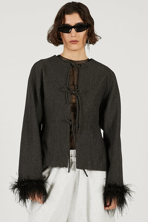 プランク プロジェクト/PRANK PROJECTの【予約販売】フェザートリムジャケット(110800/110801)