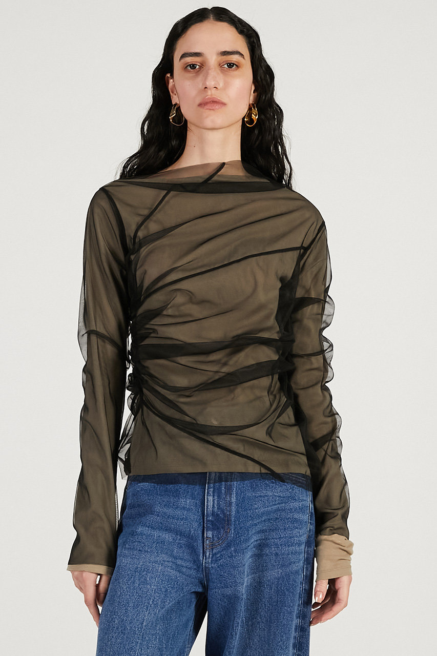 PRANK PROJECT(プランク プロジェクト)｜チュールレイヤードドレープ