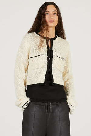 プランク プロジェクト/PRANK PROJECTの【予約販売】フロントチャームニットジャケット(110800/110801)