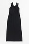 【予約販売】ダブルネックカップインキャミワンピース / Double Neck Cup-In Cami Dress プランク プロジェクト/PRANK PROJECT BLK(ブラック)
