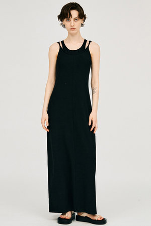 プランク プロジェクト/PRANK PROJECTの【予約販売】ダブルネックカップインキャミワンピース / Double Neck Cup-In Cami Dress(110500/110503)