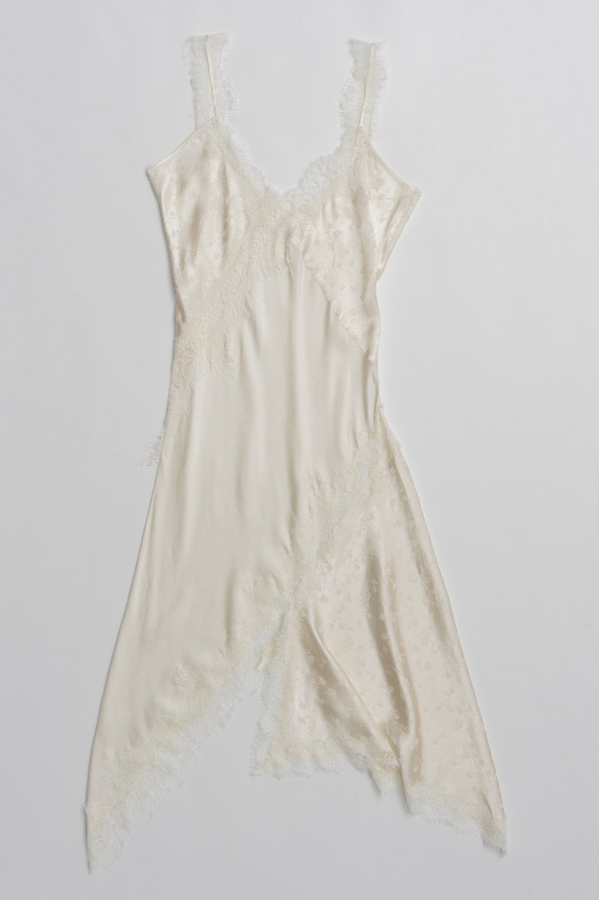プランク プロジェクト/PRANK PROJECTの【予約販売】アシメランジェリードレス / Asymmetrical Lingerie Dress(WHT(ホワイト)/31261266104)