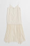 【予約販売】コントラストファブリックキャミドレス / Contrast Fabric Cami Dress プランク プロジェクト/PRANK PROJECT WHT(ホワイト)