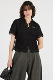 スカラップクローバーレーストップ / Scallop Clover Lace Top