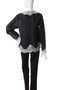 ドットジャガードレースカーディガン / Dot Jacquard Lace Cardigan プランク プロジェクト/PRANK PROJECT