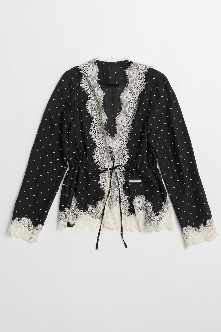 プランク プロジェクト/PRANK PROJECTの【予約販売】ドットジャガードレースカーディガン / Dot Jacquard Lace Cardigan(MLT(マルチカラー)/31261315106)