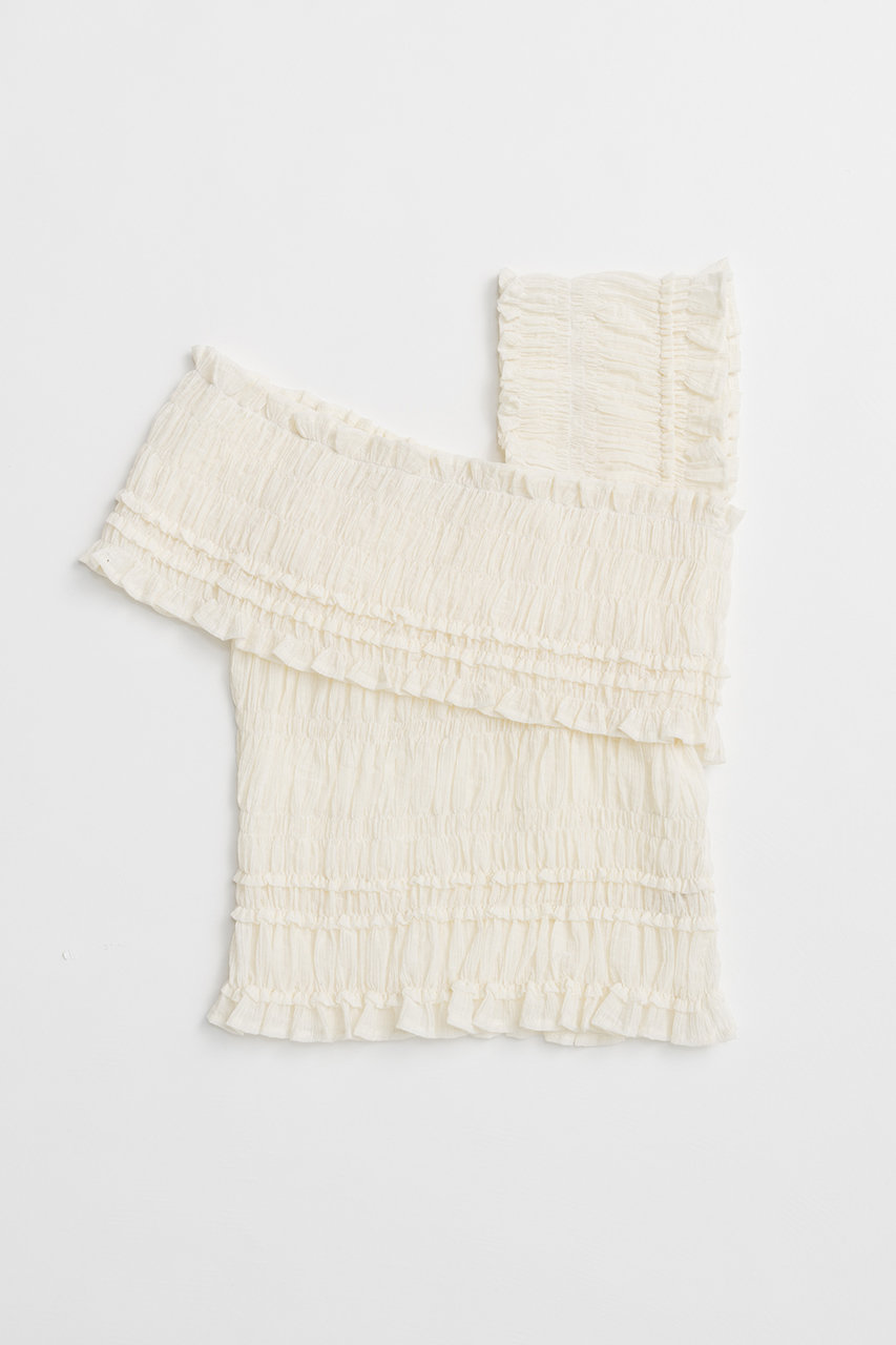 プランク プロジェクト/PRANK PROJECTの【予約販売】クレープシャーリングトップス / Crepe Shirring Top(IVR(アイボリー)/31261315909)