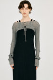 2WAYシアーリブボレロ / 2WAY Sheer Rib Bolero
