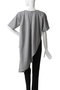 ショルダーパッドアシメケープTシャツ / Shoulder Pad Asymmetrical Cape T-Shirt プランク プロジェクト/PRANK PROJECT