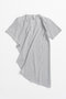【予約販売】ショルダーパッドアシメケープTシャツ / Shoulder Pad Asymmetrical Cape T-Shirt プランク プロジェクト/PRANK PROJECT GRY(グレー)