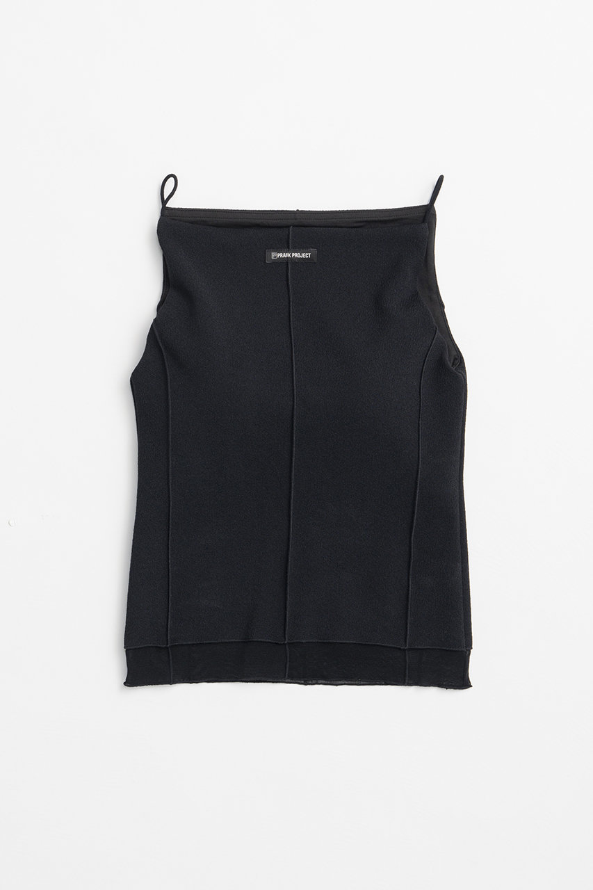 プランク プロジェクト/PRANK PROJECTの【予約販売】シアーヘムカップインキャミ / Sheer Hem Cup-In Cami(BLK(ブラック)/31261415616)