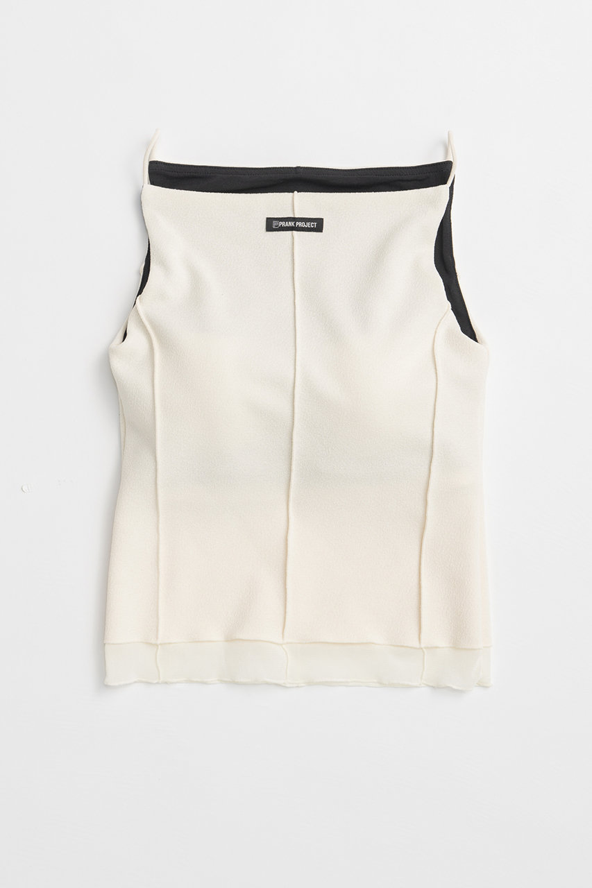 プランク プロジェクト/PRANK PROJECTの【予約販売】シアーヘムカップインキャミ / Sheer Hem Cup-In Cami(IVR(アイボリー)/31261415616)