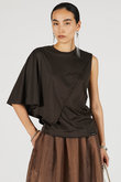 アシンメトリーケープTEE / Asymmetrical Cape T-Shirt