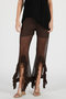 【予約販売】シアーニットフリルパンツ / Sheer Knit Frill Pants プランク プロジェクト/PRANK PROJECT