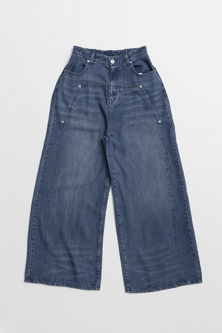 プランク プロジェクト/PRANK PROJECTの【予約販売】テンセルデニムワイドパンツ / Tencel Denim Wide Pants(BLU(ブルー)/31261465406)