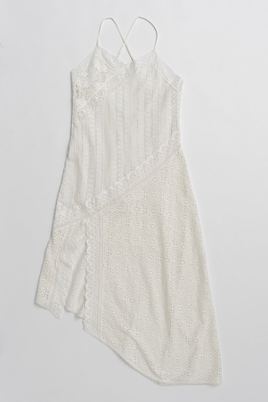 プランク プロジェクト/PRANK PROJECTの【予約販売】レーストリミングドレス / Lace Trimming Dress(WHT(ホワイト)/31261265901)