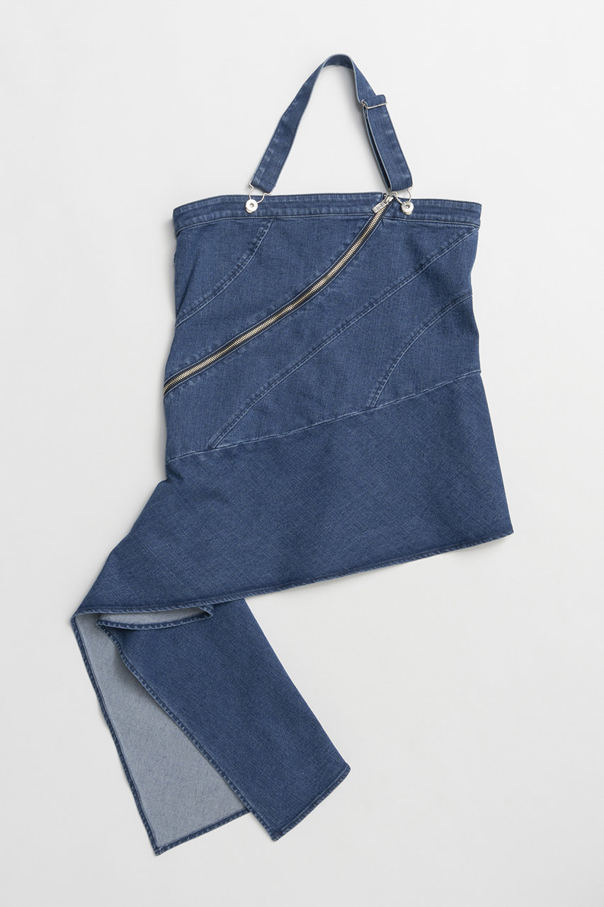 プランク プロジェクト/PRANK PROJECTの【予約販売】アシンメトリーデニムチュニック / Asymmetrical Denim Tunic(BLU(ブルー)/31261315402)