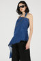 【予約販売】アシンメトリーデニムチュニック / Asymmetrical Denim Tunic プランク プロジェクト/PRANK PROJECT