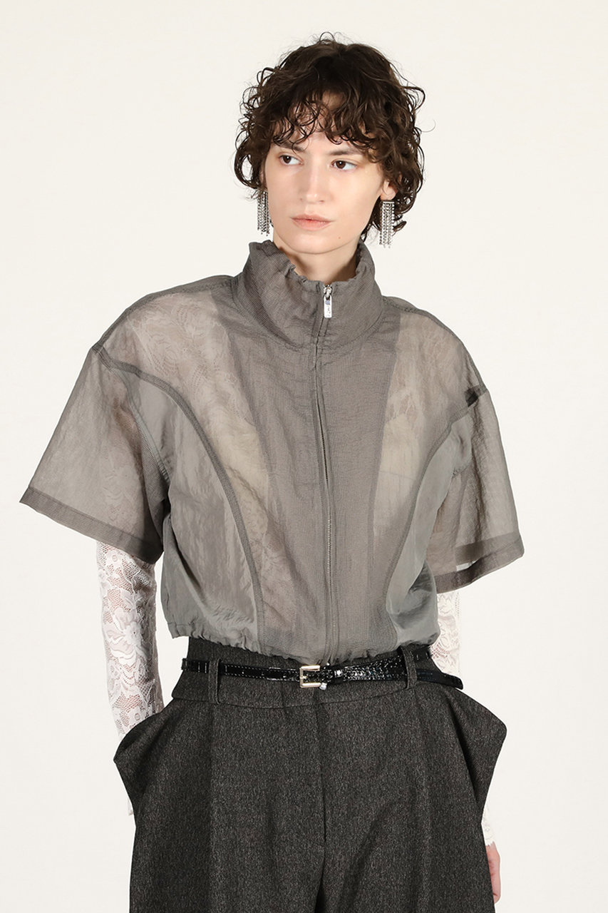プランク プロジェクト/PRANK PROJECTの【予約販売】シアーリップストップトラックジャケット / Sheer Ripstop Track Jacket(GRY(グレー)/31261316113)
