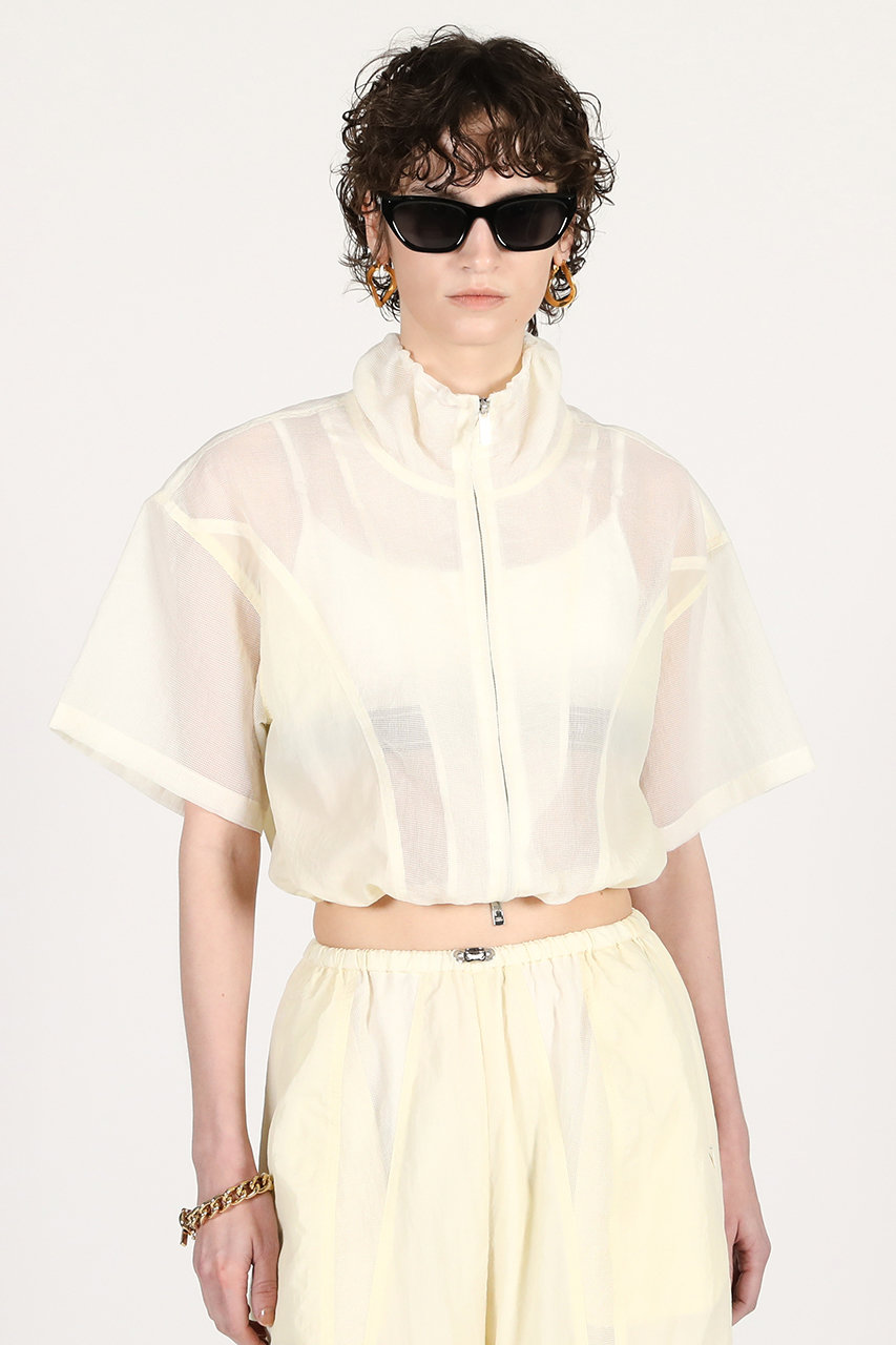 プランク プロジェクト/PRANK PROJECTの【予約販売】シアーリップストップトラックジャケット / Sheer Ripstop Track Jacket(WHT(ホワイト)/31261316113)