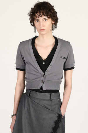 プランク プロジェクト/PRANK PROJECTの【予約販売】ダブルフロントニットカーデ / Double Front Knit Cardigan(110300/110303)