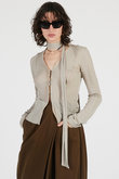 アウトシームジャージーカーデ / Outseam Jersey Cardigan