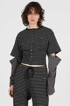 プランク プロジェクト/PRANK PROJECTの【予約販売】2WAYジャージーカーディガン / 2WAY Jersey Cardigan(110100/110104)