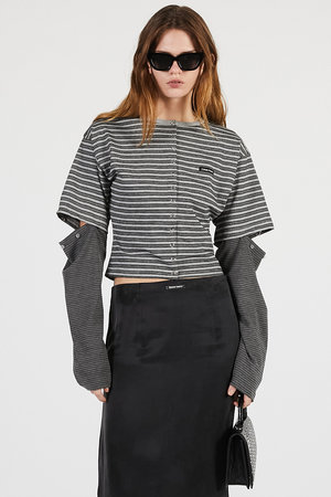 プランク プロジェクト/PRANK PROJECTの2WAYジャージーカーディガン / 2WAY Jersey Cardigan(110100/110104)