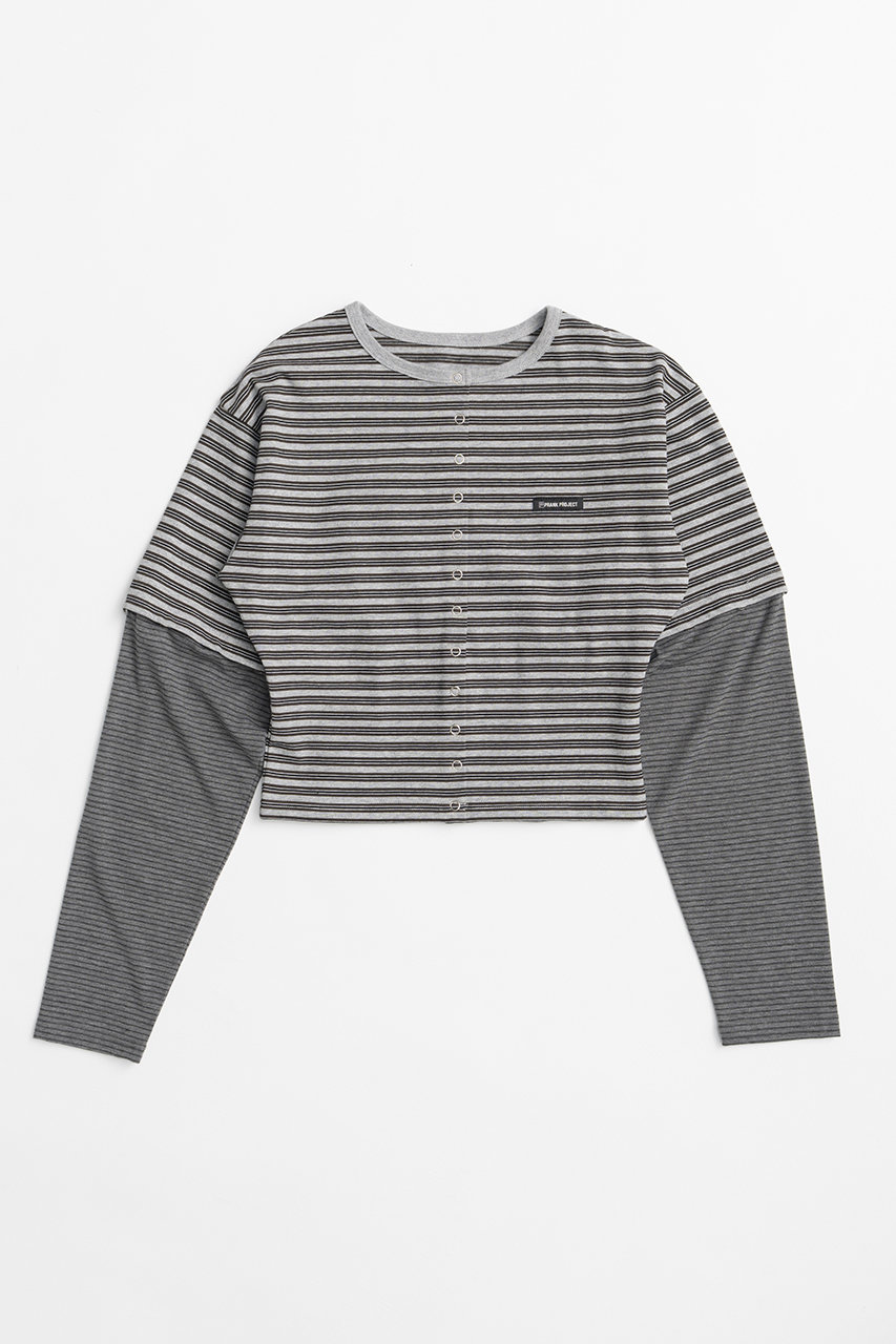 プランク プロジェクト/PRANK PROJECTの2WAYジャージーカーディガン / 2WAY Jersey Cardigan(GRY(グレー)/31261416105)