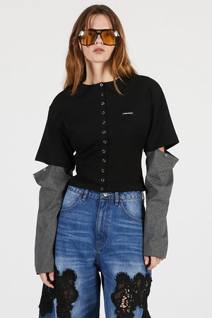 プランク プロジェクト/PRANK PROJECTの【予約販売】2WAYジャージーカーディガン / 2WAY Jersey Cardigan(110100/110104)