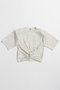【予約販売】ツイステッドクロップドTEE / Twisted Cropped T-Shirt プランク プロジェクト/PRANK PROJECT L.GRY(ライトグレー)
